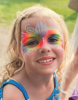 face painting Ann Arbor