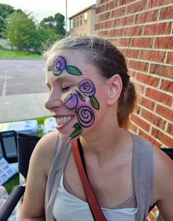 face painting Mitchell