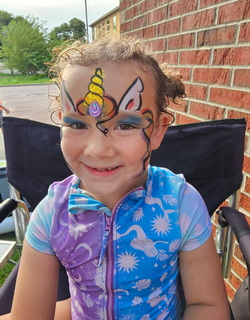 face painting Mitchell